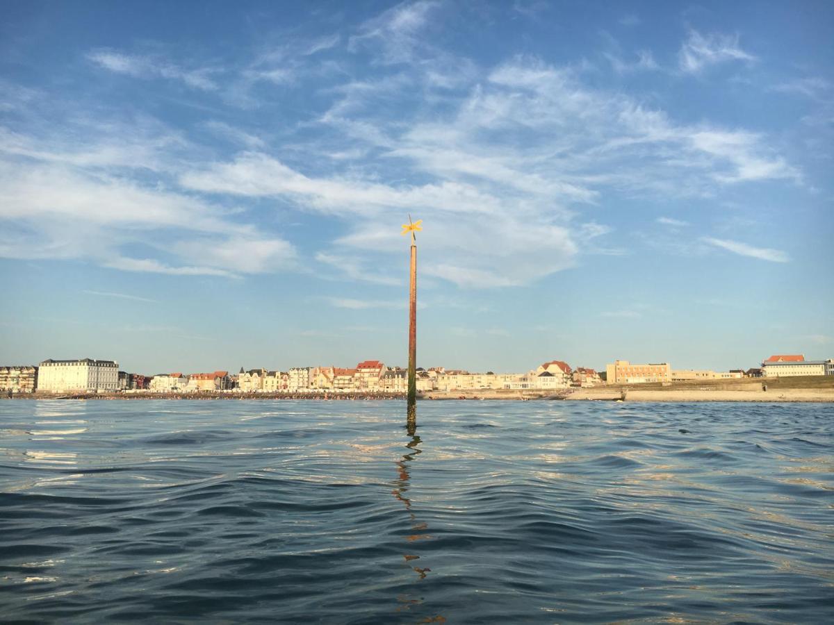 Joli Studio Proche Plage Et Centre Avec Parking Wimereux Eksteriør bilde
